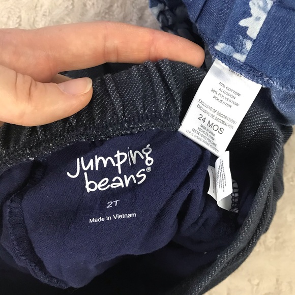 Baby Girl Shorts & Skort Bundle Floral Blue - Picture 5 of 5